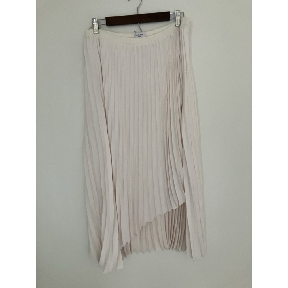 Aritzia Babaton The Ladder Skirt Size XL In Cream NWT With Flaw